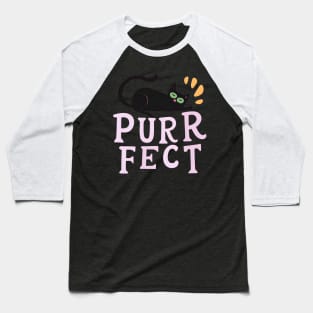 Purrfect Baseball T-Shirt